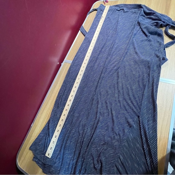 Westport Navy and White Striped Maxi Skirt - Picture 4 of 7